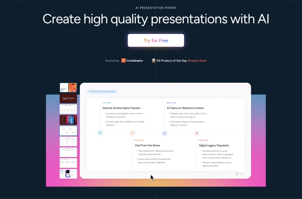 AI PRESENTATION MAKER